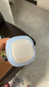 HEGEN海格恩吸管杯1-3歲330ml兒童PPSU多功能學(xué)飲杯直飲喝水杯藍(lán)色 曬單實(shí)拍圖