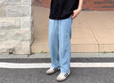 吉普（JEEP）美國正品高端純棉男士牛仔直筒褲子秋冬季彈力修身商務(wù)小腳褲春秋 藍色 常規 【官方正品】 33 曬單實(shí)拍圖