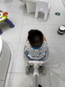 babycare雙子滑板車7系兒童全能1-6歲小孩寶寶代步車安全溜溜車可坐拉桿箱 【雙子滑行車】星屑灰 曬單實(shí)拍圖