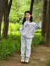 巴拉巴拉balaOne童裝女童衛(wèi)衣兒童2025新款冬裝加絨大童休閑上衣 粉紫70011 150 曬單實拍圖