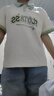 莞町初中女生上衣12-15歲女孩衣服夏季女大童短袖t恤寬松2025年新款中 1164綠色 170 cm 曬單實拍圖