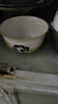草莓餐具陶瓷一人食碗盤(pán)飯碗少女碗碟套裝可愛(ài)家用手柄烤盤(pán)高顏值 熊貓4.5英寸碗【2個(gè)裝】 曬單實(shí)拍圖