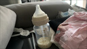 奶瓶新生兒初生寶寶防脹氣防嗆奶玻璃120ml配自然S碼+防嗆SS 曬單實(shí)拍圖