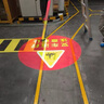 潔能輝工業(yè)叉車安全警示投影燈作業(yè)區(qū)域倒車注意叉車標(biāo)識(shí)車載圖案射燈 40W叉車警示投影燈靜態(tài) 曬單實(shí)拍圖