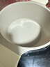 紅廚陶瓷湯鍋家用燉煮鍋雙耳煲湯燜鍋煮粥電磁爐燃氣灶用20cm 曬單實(shí)拍圖