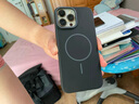 KEKLLE適用iPhone13promax手機(jī)殼蘋(píng)果13promax保護(hù)套無(wú)線充電磨砂防摔保護(hù)套 午夜黑 曬單實(shí)拍圖