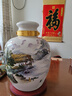 瓷小奴（CIXIAONU） 景德鎮(zhèn)陶瓷酒壇酒瓶酒壺密封仿古酒壇酒具釀酒罐10斤20斤50斤 20斤山水金銅龍頭 曬單實(shí)拍圖
