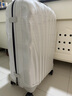 新秀麗（Samsonite）經(jīng)典貝殼拉桿箱男女超輕盈旅行行李箱升級(jí)版 白色 CS2 25英寸 曬單實(shí)拍圖