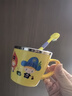 迪士尼（Disney）兒童水杯幼兒園學(xué)飲杯家用牛奶杯帶刻度訓(xùn)練喝水杯男女孩咖啡杯 曬單實拍圖