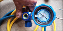 安俊晟新款r22制冷劑家用32變頻空調410加氟表加氨雪種氟利昂冷媒壓力表 35公斤低壓可視閥體金屬手輪 曬單實(shí)拍圖
