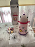 babycare兒童保溫杯嬰兒寶寶學(xué)飲吸管水杯水壺不銹鋼保溫杯上學(xué)450ml 曬單實(shí)拍圖