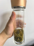 膳魔師（THERMOS）玻璃杯雙層耐高溫泡茶杯茶水分離水杯男女車(chē)載水杯團購TCGB 金色 400ml 曬單實(shí)拍圖