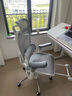 西昊 Doro C300/C100人體工學椅電腦椅辦公椅電競椅人工力學座久坐 C300云白+6D扶手+腳踏（包安裝） 曬單實拍圖