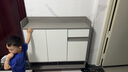 立太（LEADTEK）鞋柜門口入戶收納柜大容量一體靠墻鞋架玄關(guān)柜多層家用置物收納架 【店長推薦】莫蘭迪100*32*100cm 曬單實拍圖