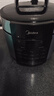 美的（Midea）0涂層電壓力鍋家用5L雙膽健康無水焗米飯鍋加深不銹鋼膽電鍋少鹽提鮮煲湯燉肉煮飯高壓鍋E5915G 曬單實拍圖