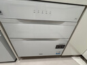 海爾（Haier）130L【小紅花廚電-綻放版】嵌入式消毒柜 滅菌艙系列大容量消毒柜三門(mén)三抽 白色母嬰消毒柜 EB130B 曬單實(shí)拍圖