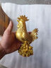 純黃銅生肖雞大公雞金雞報曉雞家用入戶(hù)玄關(guān)客廳工藝品吉祥物 13高福字元寶雞+買(mǎi)一送六 曬單實(shí)拍圖