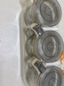 夢庭（MENGTING）調(diào)味盒調(diào)味罐 調(diào)料瓶 家用玻璃鹽罐3件套裝（配勺子托盤） 曬單實(shí)拍圖
