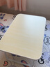 JCZS德國品牌床上小桌子可折疊桌筆記本電腦桌書(shū)桌家用簡(jiǎn)易飄窗閱讀桌 暖白款60*40U型 卡槽杯托抽屜 曬單實(shí)拍圖