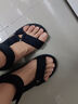無印良品（MUJI）男女通用 波型鞋底 布帶涼鞋(男士/女士) 無性別男款女款休閑涼鞋 卡其綠 2S 44 碼/XL 270mm（3.0） 曬單實拍圖
