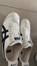 Onitsuka Tiger鬼塚虎春夏男女帆布一腳蹬懶人鞋MEXICO 66? SLIP-ON 1183A360 米色/藏青色 40.5 曬單實(shí)拍圖