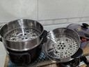 美的（Midea）【國家補貼】電蒸鍋 燉蒸煮一體多功能鍋電煮鍋分體式可拆洗 電火鍋電熱鍋3層大容量不銹鋼蒸籠 10L 30s出蒸汽丨ZG26EASY401 曬單實拍圖