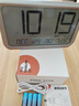 Timess電波自動(dòng)對(duì)時(shí)超大屏智能溫濕度鬧鐘兒童學(xué)生專用起床神器一鍵背光貪睡桌面時(shí)鐘大音量床頭鐘22cm 曬單實(shí)拍圖