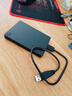 希捷（SEAGATE） 移動(dòng)硬盤(pán) 簡(jiǎn)系列套裝版 USB3.0 2.5英寸 高速便攜機械硬盤(pán) 兼容WIN MAC PS4 【簡(jiǎn)】暗夜黑色 硬盤(pán)包套裝版 2TB 曬單實(shí)拍圖