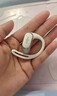 韶音舒適圈【新品】Shokz韶音OpenFit Air開(kāi)放式不入耳無(wú)線(xiàn)藍牙運動(dòng)耳機T511 冰川白 曬單實(shí)拍圖
