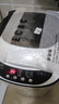 川崎洗衣機全自動(dòng)迷你小型波輪家用洗烘一體強力風(fēng)干免清洗智能嬰兒洗衣機洗脫一體宿舍出租房脫水甩干 3kg藍光抑菌潔凈款 白色 曬單實(shí)拍圖