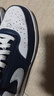 耐克男子低幫板鞋秋季運動鞋官方NIKE COURT VISION LOW HM9862 400深藏青/白 42 曬單實拍圖