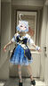 匯智之城芙寧娜cos服原元神楓丹水神cosplay芙卡洛斯鈴蘭舞裙二次元高顏值 cos服＋假發(fā)＋鞋子＋裙撐＋專武 L 曬單實(shí)拍圖