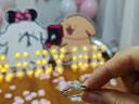 DR.KU人工培育鉆石一克拉鉆戒VVS2求婚戒指微鑲小鉆結婚生日情人節(jié)禮物 一克拉培育鉆戒/D級/3EX/VVS2 開口（可調節(jié)大小） 曬單實拍圖