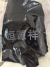 恒源祥100%羊毛衫男精紡可機洗毛衣半高領(lǐng)針織打底衫 黑色 XL (180)  曬單實(shí)拍圖