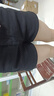 衣然呈品彈力時尚高腰顯瘦牛仔短褲女夏季薄款外穿排扣闊腿百搭a字熱褲女 黑色 M 【建議90-110斤】 曬單實拍圖