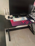 奧倫福特電腦桌臺式電競桌椅套裝組合桌子辦公家用桌學(xué)習(xí)桌書房書桌寫字桌 單桌120*60【黑架+黑碳纖紋面】 曬單實拍圖