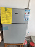 奧克斯（AUX）家用雙門(mén)迷你小型冰箱 冷藏冷凍保鮮小冰箱 宿舍租房節能電冰箱 【國家補貼】BCD-24K118 基礎款 銀色 曬單實(shí)拍圖