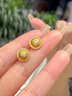 瑞諾黃金向日葵耳釘女士新款999足金時(shí)尚小眾耳飾生日禮物送女友 支持多退少補/官方正品 曬單實(shí)拍圖