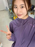 蕉下皇后涼感防曬衣女2025新款夏季冰絲透氣輕薄小個子高彈戶外寬松防曬服 女款-熏紫 L 推薦110-125斤 曬單實拍圖