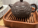 雅沁韻宜興紫砂壺國(guó)高工謝道禮純手工西施壺原礦黑金砂家用收藏級(jí)泡茶壺 黑金砂西施壺 350ml 曬單實(shí)拍圖