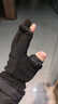 文枝攝影手套冬季攝影師拍照手套戶(hù)外防寒保暖無(wú)人機露指可觸屏手套 男士攝影手套【黑色翻蓋】 【翻指觸屏 防滑耐磨】 曬單實(shí)拍圖