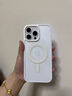 韻寧【全包ai拍照觸控鍵】磁吸適用于蘋果16promax手機殼新款高透iPhone16pro磨砂邊框16硬殼軟邊防摔 【白色】無線磁吸*全包AI拍照觸控鍵 iPhone16 曬單實拍圖
