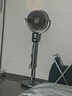 夏普（SHARP)風(fēng)精靈空氣循環(huán)扇電風(fēng)扇落地扇家用臥室大風(fēng)力靜輕音一級(jí)能效凈化甲醛語音電扇PJ-CD537A-H 曬單實(shí)拍圖