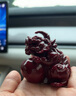 玄佑朱砂有求必應貔貅擺件聚財招財客廳辦公室鎮宅獨角獸風(fēng)水車(chē)載擺件 有求必應朱砂貔貅約8*6*7cm一只 曬單實(shí)拍圖