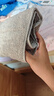 MUJI 可自由調(diào)節(jié)高度的毛巾枕 枕頭家用 淺灰色 曬單實(shí)拍圖