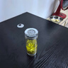 水宜生單層玻璃杯純鈦弱堿耐高溫泡茶杯便攜高硼硅高檔富氫杯子水杯男士 中號410ml 禮盒裝 曬單實拍圖