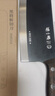 張小泉黑將不銹鋼廚房家用刀具 切菜刀 斬切刀 【京東定制】 曬單實拍圖