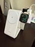 圖拉斯小云團【iphone17上新】蘋果17三合一無線充電器16ProMax支架magsafe磁吸底座iWatch手表AirPods15 【三合一】可充手機＋耳機＋手表 曬單實拍圖