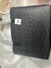 蔻馳（COACH）【品牌直供】女士CITY 33經(jīng)典標(biāo)志大號(hào)托特包單肩包CV976QBMI5 曬單實(shí)拍圖
