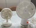 米家 小米桌面小風(fēng)扇 臺式手持迷你便攜充電風(fēng)扇小型 戶(hù)外露營(yíng)宿舍辦公室家用 7羽葉大風(fēng)量 曬單實(shí)拍圖